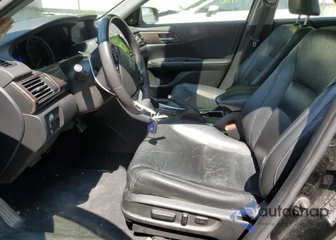 2017 Honda Accord Hybrid Exl z USA, uszkodzony, nr VIN JHMCR6F58HC009806